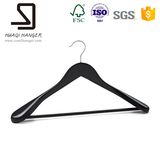 Wooden Clothes Hanger with Bar for Display