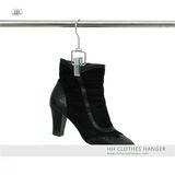 115cm/145cm Single Chrome Metal Pants Clips Hanger, Metal Clips Hanger