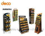 Factory Directly Cardboard Pop Display Shelf for Battery