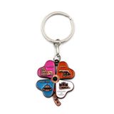 Promotion 3D Enamel Metal Key Chain Zinc Alloy Stainless Steel Bulk Brand