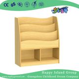 School Children Maple Wood Grain Styling Books Shelf (HG-4703)