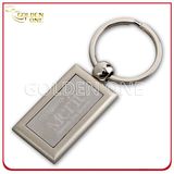 Good Quality Matte Nickel Laser Engraving Metal Keychain