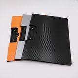 Black Color Wire Drawing PP Foam Clipboard Folder