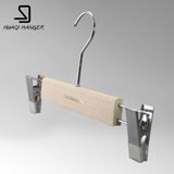 Luxury Wooden Suit Hanger, White Clothes Hanger with Bar