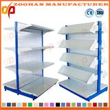 Adjustable Double Side Back Wire Mesh Supermarket Rack Shelf (Zhs106)