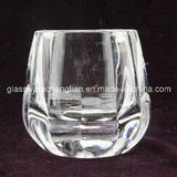 Machine-Pressed Tealight Glass Candle Holder (ZT-048)