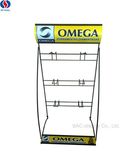 Customized Logo Metal Wire Assemble Stand Tools Exhibition Display Rack