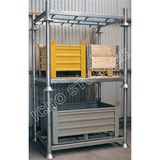 Heavy Duty Storage Stack Rack with Removable Posts Pallet