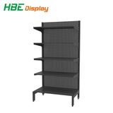 Punched Hole Back Board Gondola Shelf