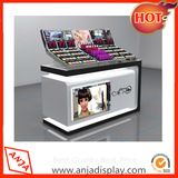 Retail Cosmetic Display Rack Makeup Merchandising Displays Fixtures