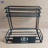 Metal Wire Wine Racks Bottle Display Racks for Store