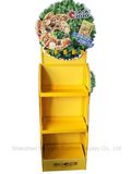 for Supermarket Stores Customized Iron Plate Nuts Shelf Snack Display Rack