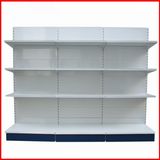 Hot Selling Metal Perforated Back Panel Supermarket Gondola Shelf