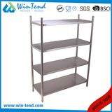 Stainless Steel Robust Construction Heavy Duty Shelf Board Type Kitchen Vegetable 4 Tier Storage Rack