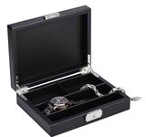 Luxury Hotel Black Leather Jewelry Box Personalized
