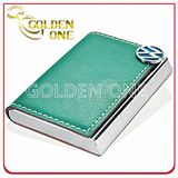 Promotion Cheap with Logo Leather Business Card Case