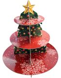 Party Paper Cardboard Cupcake Display Stand Box with Custom Printing