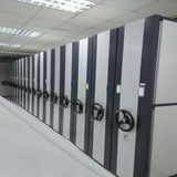 Good Repution Steel Archives Mobile Shelving/Metal Movable Compact Mobile Filing Cabinet /Shelf