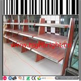 Single Side Wall Display Rack Solid Wood Rack for Bread