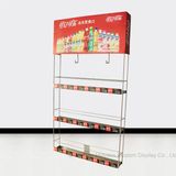 Supermarket Refrigerator Products Side Wall Matel Display Stand