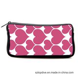 2017 Popular Beautiful Waterproof Custom Printed Neoprene Pencil Case