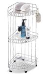 Big Size Bathroom Corner Metal Storage Rack