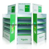 Cardboard Pop Floor Compartment Display Racks for Store Display