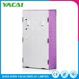 Unfolded Indoor Paper Floor Exhibition Stand Retail Display Rack