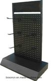 Metal Display Rack with Wooden Beard and Acrylic Tray