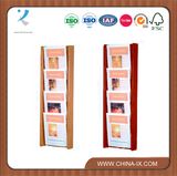 4-Tiered 4 Pocket Literature Stand for Wall Mount