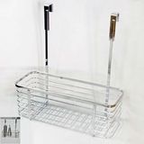 New Over The Cabinet Hanging Kitchen Utensil Tray Rack Holder Hanger Basket