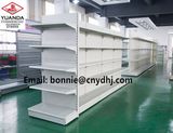 2017 Metal Store Double Side Display Supermarket Gondola Shelf