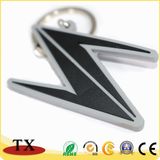 Soft Touch Alphabet PVC Key Ring