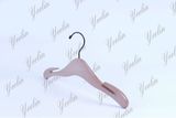 Notched Shoulders Flat Wooden Shirt Hanger (YLWD83612-NTLN4)