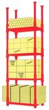 Movable and Stackable Pallet Stacking Rack for Warehouse Storage