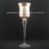 Spray Color Glass Candle Holder (ZT-061)