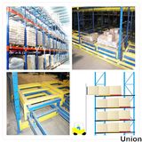 Push Back Rack with Pallet Work