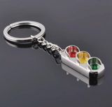 Cheap Wholesale Metal Traffic Light Keychain