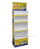 Customized Supermarket Milk Powder Floor Standing Metal Display Rack