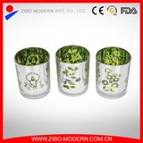 Wholesale Luxury Electroplated Glass Candle Holder