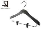 Wooden Coat Hanger & Pants Hanger with or Without Clips