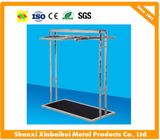 Retail Store Metal Chrome Extanding Garment Display Rail Clothing Rack