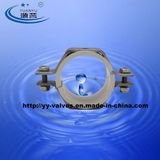 Stainless Steel Hex Pipe Hanger with PVC Insert