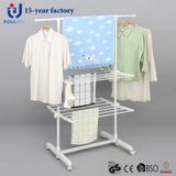 Powder Coated Two Layer Telescopic Garment Hanger