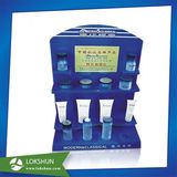4 Color Printing Acrylic Shop Display Racks with 2 Shelves