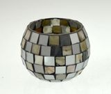 New Design Glass Mosaic Candle Holder for Holiday