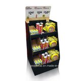 Cmyk Printed Cardboard Floor Display Corrugated Display Stand