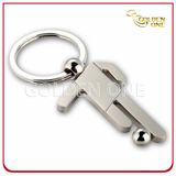 Promotional Gift Football Player Metal Zinc Alloy Keychain