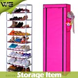 Shoe Organizer Design Folding Fabric Shoe Cabinet