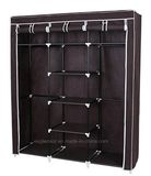 Modern Simple Wardrobe Household Fabric Folding Cloth Ward Storage Assembly King Size Reinforcement Combination Simple Wardrobe (FW-35G)